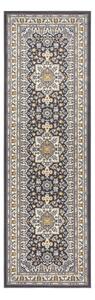 Tmavosivý behúň Nouristan Parun Tabriz, 80 x 250 cm