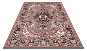 Sivo-hnedý koberec Nouristan Skazar Isfahan, 80 x 150 cm