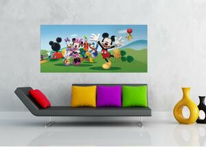 Detská fototapeta Mickey Mouse a kamaráti, 202 x 90 cm