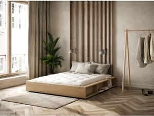Dvojlôžková posteľ z borovicového dreva s roštom 180x200 cm Ziggy – Karup Design