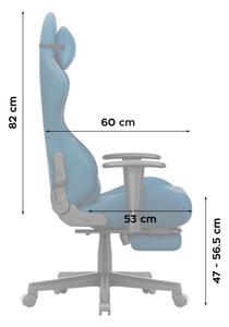 Herná stolička Force 5.7 Blue