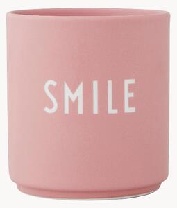 Dizajnérsky hrnček s nápisom SMILE Favourite