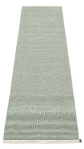 Svetlozelený vnútorný a vonkajší behúň 60x250 cm Mono Sage Army – Pappelina