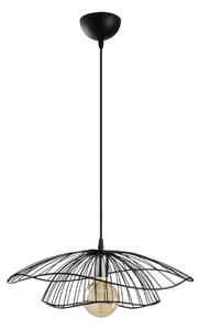 Čierne závesné svietidlo Opviq lights Tel, ø 50 cm