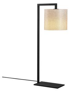 Čierno-béžová stolná lampa Opviq lights Profil