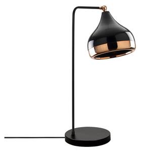 Stolová lampa v čierno-medenej farbe Opviq lights Yildo