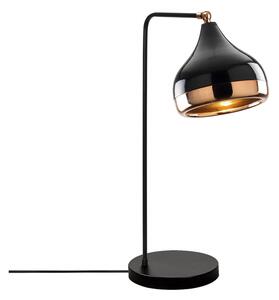 Stolová lampa v čierno-medenej farbe Opviq lights Yildo