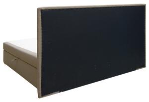 Posteľ s matracom LINETTE béžová, 180x200 cm