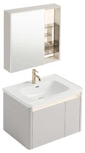 Rea Súprava Kúpeľňového Nábytku S Umývadlom De07-60 Beige 60cm
