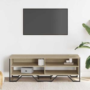 TV skrinka dub sonoma 122x34x41 cm kompozitné drevo