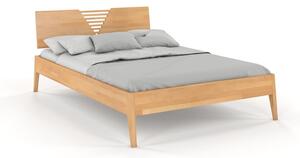 Dvojlôžková posteľ z bukového dreva Skandica Visby Wolomin, 160 x 200 cm