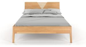 Dvojlôžková posteľ z bukového dreva Skandica Visby Wolomin, 160 x 200 cm