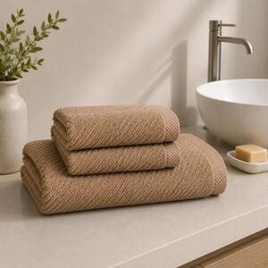 Polášek Froté uterák STELA - Béžová | 50 x 100 cm