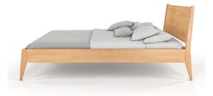 Dvojlôžková posteľ z bukového dreva Skandica Visby Radom, 140 x 200 cm