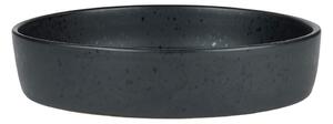 Čierna kameninová servírovacia misa Bitz Basics Black, ⌀ 28 cm
