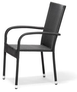 Záhradná stolička ACAPULCO čierna