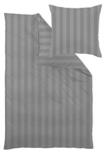 POSTEĽNÁ BIELIZEŇ, damask, sivá, 140/200 cm Curt Bauer - Obliečky & plachty