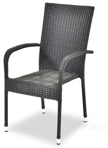 Záhradná stolička ACAPULCO čierna