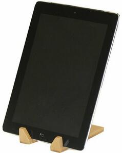 Compactor Bambusový držiak na tablet Bamboo, 9 x 12 x 13 cm