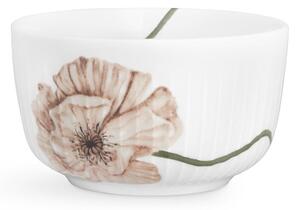 Biela porcelánová miska Kähler Design Hammershøi Poppy, ø 12 cm