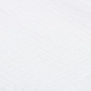 New Baby Detská mušelínová deka biela, 70 x 100 cm