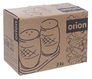 Orion 3-dielna sada soľničky a koreničky s podtáckou Bambu