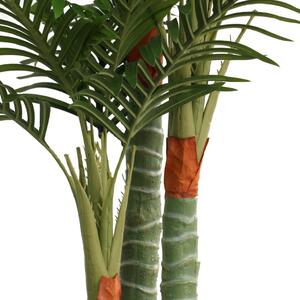 Umelá palma s 3 kmeňmi zelená 180 cm PP