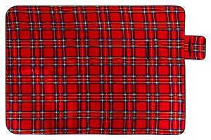 Pikniková deka červená, 150 x 200 cm