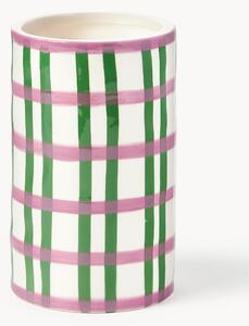 Ručne vyrobená porcelánová váza Clash, V 13 cm