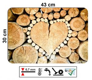 Prestieranie - 075, Imitácia dreva srdce