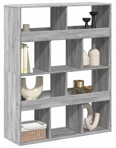 Deliaca stena sivá sonoma 100x33x125,5 cm kompozitné drevo