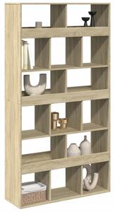 Deliaca stena dub sonoma 100x33x187,5 cm kompozitné drevo