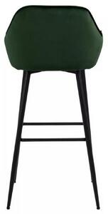 Barová stolička Brooke Tmavá Zelená