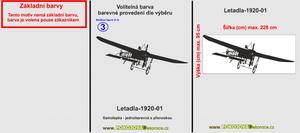 Lietadlá-1920-01, Samolepky na stenu