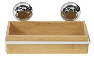 Compactor Bambusová polička do kúpeľne Bestlock SPA Bamboo, 27,6 x 14,8 x 12,7 cm