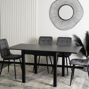Rozkladací stôl 80 - 160cm Max čierny 2/2 | jaks