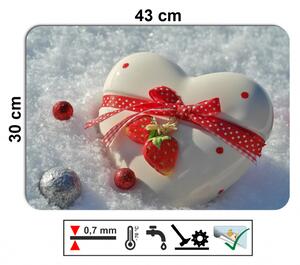 Valentínske prestieranie - 012, Srdce na snehu