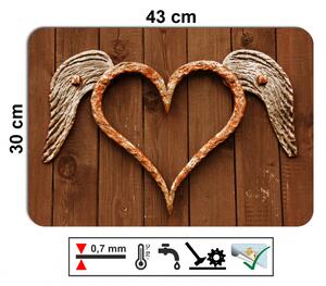 Valentínske prestieranie - 022, Srdce s krídlami