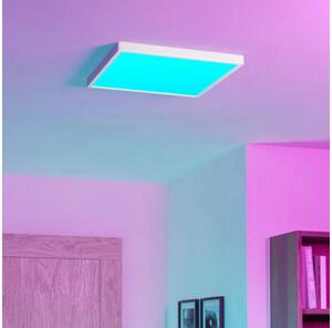 Eglo 901729 - LED RGBW stmievateľné dymové stropné svietidlo FUEVA-Z LED/17,8W/230V 39cm IP44 biela