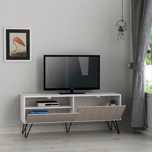 TV stolík PICADILLY biela/svetlá mocha