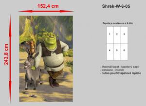 Detské tapety, Shrek, Walltastic - 152x243cm