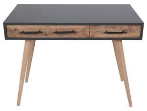 Písací stôl MILANO borovica/antracit