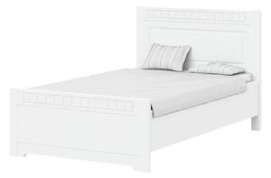 Decodom posteľ TIROL 120 Biela arctic / Biela arctic