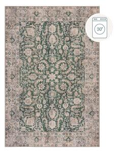 Zelený prateľný koberec 152x230 cm Beau Floral – Flair Rugs