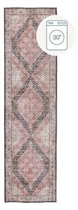 Ružový prateľný behúň 60x230 cm Briony Traditional – Flair Rugs
