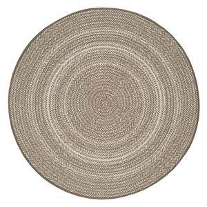 Béžový vonkajší koberec Universal Silvana Rutto, ⌀ 120 cm