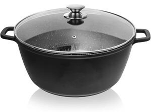Orion Hrniec GRANDE pr. 32 cm skleněná pokrievka, 9,7 l