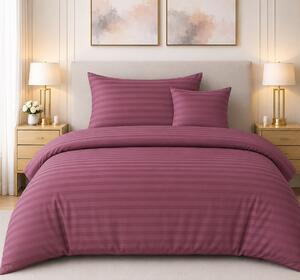 Sendia Textil Damaškové obliečky - PURPLE | 3- dielný set | Na gombíky Obsah balenia: Štandardný rozmer 1x 140x200 + 1x 70x90