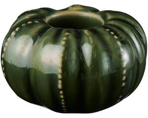 Keramický svietnik Pumpkin Green