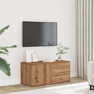 TV skrinka dub artisan 80x34x35,5 cm kompozitné drevo